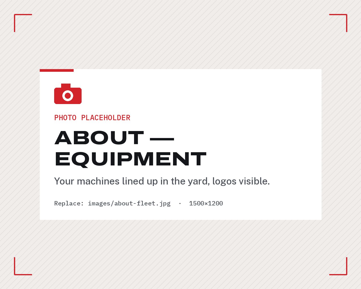Reliable Site Development excavators and trucks in the yard