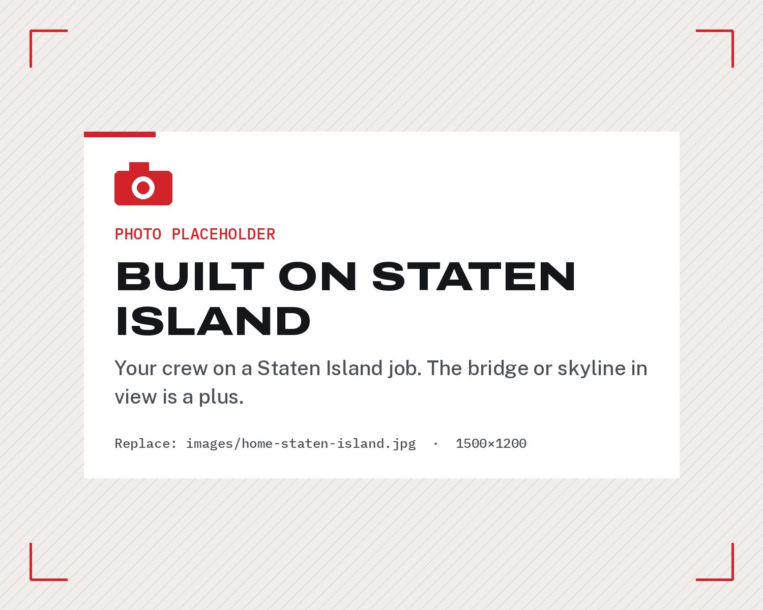 Reliable Site Development crew working on Staten Island
